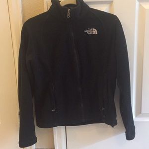 North Face black fleece